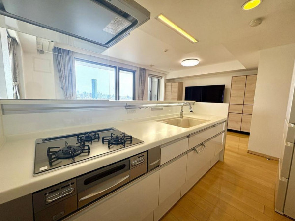 板橋区中丸町、中古マンションのキッチン画像です