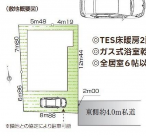 板橋区上板橋、新築一戸建てのその他画像です