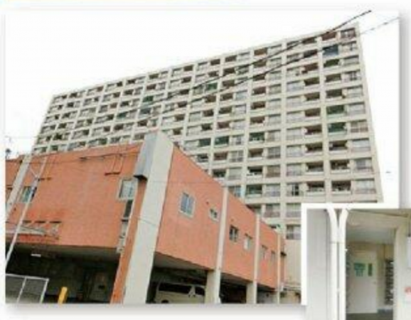 板橋区板橋、中古マンションの外観画像です