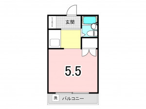 板橋区東山町、収益物件/アパートの間取り画像です