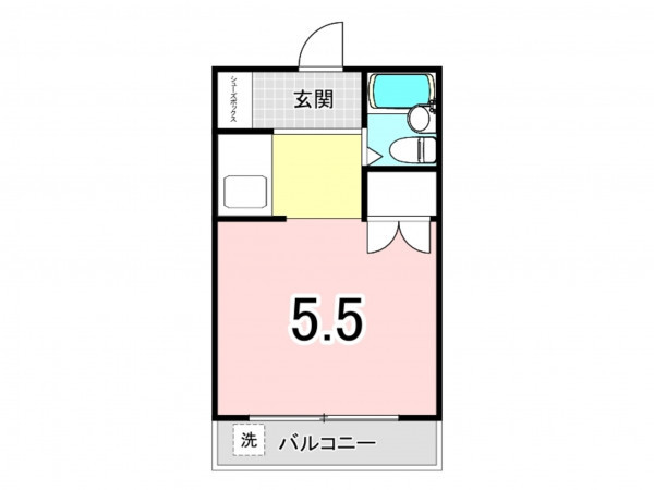 板橋区東山町、収益物件/アパートの間取り画像です