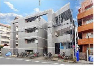 板橋区栄町、中古マンションの外観画像です