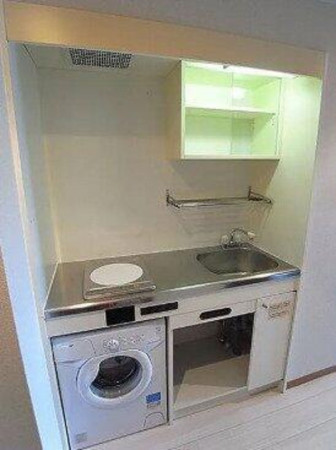 板橋区熊野町、中古マンションのキッチン画像です