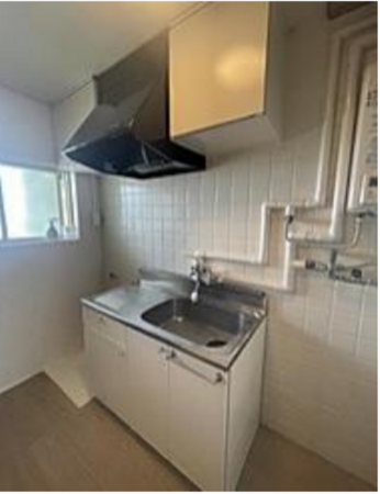 板橋区成増、中古マンションのキッチン画像です