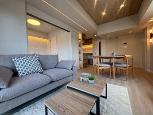 板橋区南町、中古マンションの居間画像です
