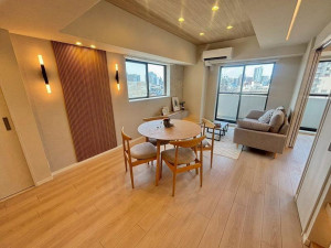 板橋区南町、中古マンションの居間画像です