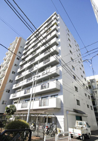 板橋区中丸町、中古マンションの外観画像です