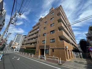 板橋区中丸町、中古マンションの外観画像です