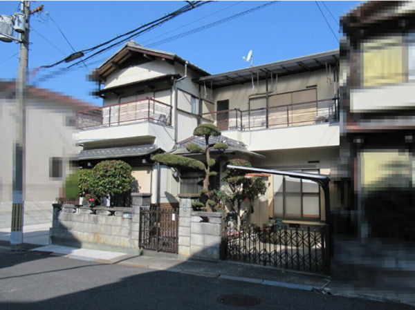 枚方市長尾谷町、土地の外観画像です