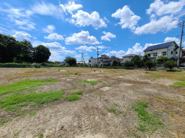 枚方市杉北町、土地の画像です