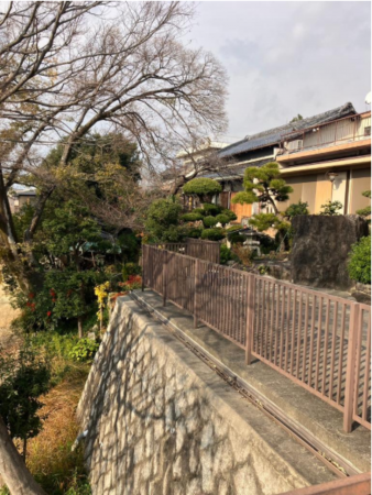 枚方市長尾元町、土地の画像です