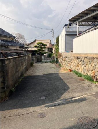 枚方市長尾元町、土地の画像です