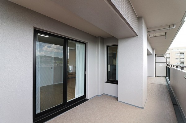 枚方市長尾谷町、中古マンションのバルコニー画像です