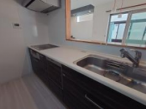 京田辺市薪、中古一戸建てのキッチン画像です