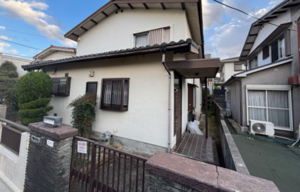 枚方市長尾台、中古一戸建ての外観画像です