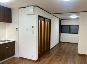 枚方市津田東町、中古一戸建てのキッチン画像です