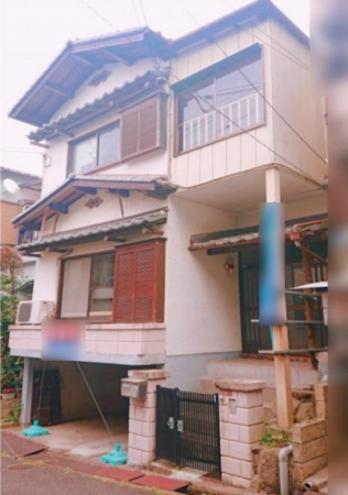 枚方市招提大谷、中古一戸建ての外観画像です