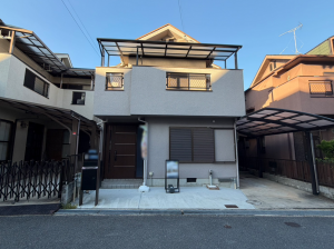 枚方市長尾元町、中古一戸建ての外観画像です