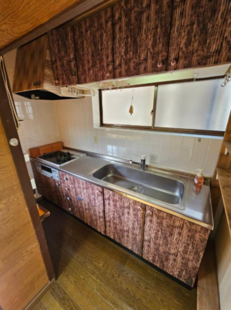 枚方市長尾元町、中古一戸建てのキッチン画像です