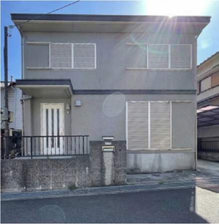 京田辺市薪、中古一戸建ての外観画像です