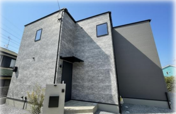 京田辺市大住、新築一戸建ての外観画像です