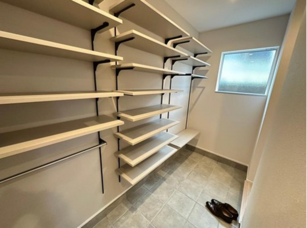 京田辺市大住、新築一戸建ての収納画像です