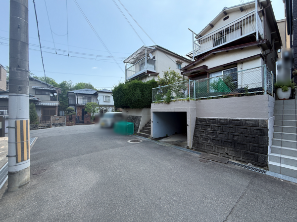 枚方市藤阪東町、土地の外観画像です