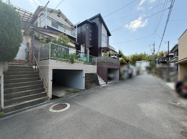 枚方市藤阪東町、土地の外観画像です