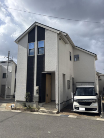 京田辺市薪、中古一戸建ての外観画像です