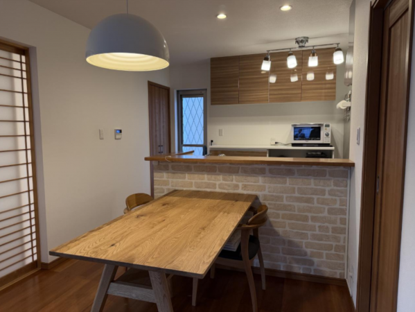 京田辺市薪、中古一戸建ての内装画像です