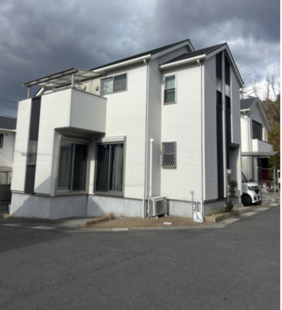 京田辺市薪、中古一戸建ての外観画像です