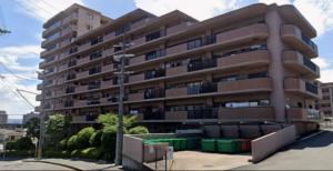 枚方市長尾谷町、中古マンションの外観画像です