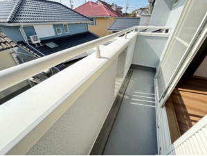 京田辺市山手東、中古一戸建てのバルコニー画像です