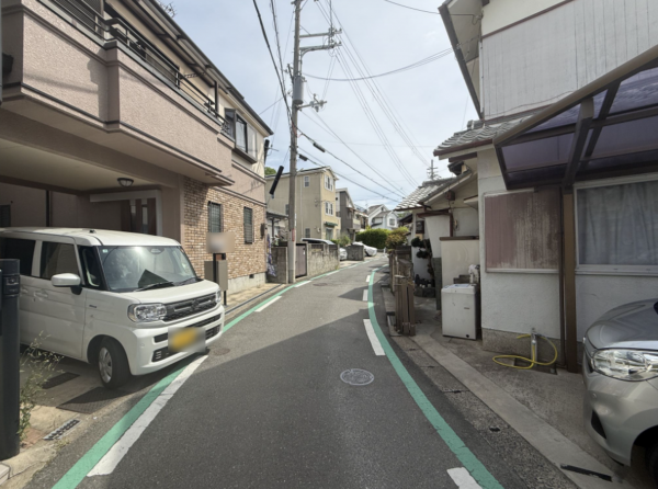 枚方市藤阪東町、中古一戸建ての外観画像です