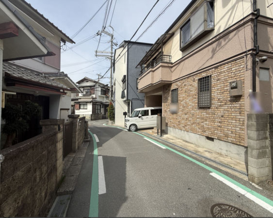 枚方市藤阪東町、中古一戸建ての外観画像です