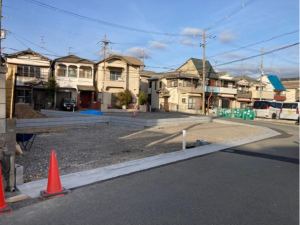 枚方市招提大谷、土地の画像です