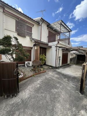 京田辺市薪、中古一戸建ての外観画像です