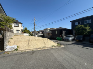 枚方市杉山手、土地の画像です