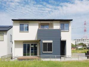 枚方市津田北町、新築一戸建ての外観画像です