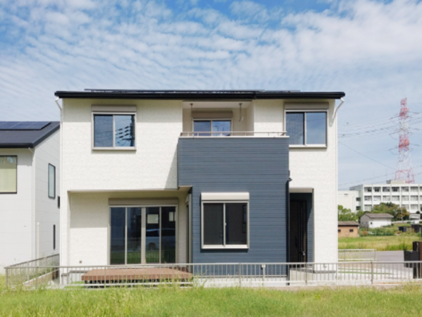 枚方市津田北町、新築一戸建ての外観画像です