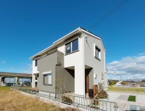 枚方市津田北町、新築一戸建ての外観画像です