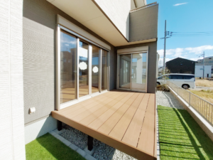 枚方市津田北町、新築一戸建ての外観画像です