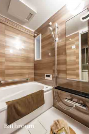 枚方市田口山、中古マンションの風呂画像です