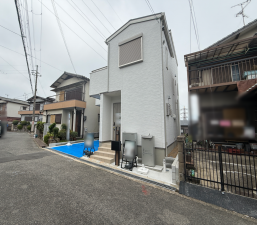 枚方市長尾西町、新築一戸建ての外観画像です