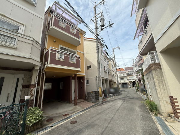 枚方市津田東町、中古一戸建ての外観画像です