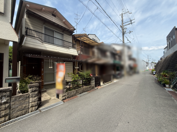 枚方市長尾家具町、中古一戸建ての外観画像です