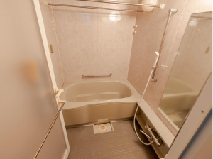 京田辺市大住、中古マンションの風呂画像です