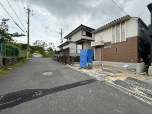 枚方市長尾東町、新築一戸建ての外観画像です