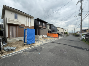 枚方市長尾東町、新築一戸建ての外観画像です
