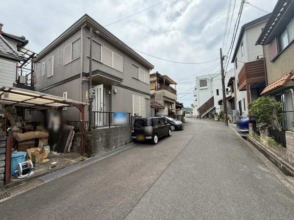 京田辺市薪、中古一戸建ての外観画像です